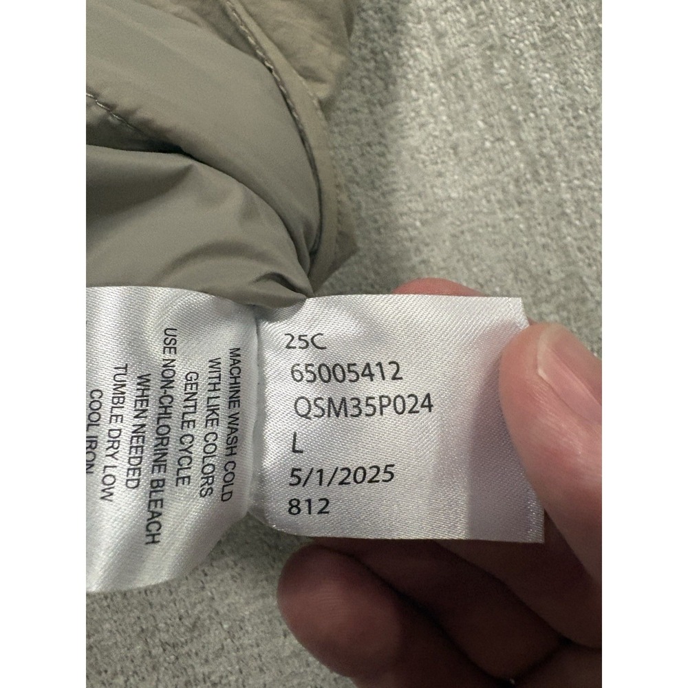 NEW Quiksilver Cold Snap Shacket Jacket Mens Large Fallen Rock Quilted Lined NWT - Picture 11 of 11